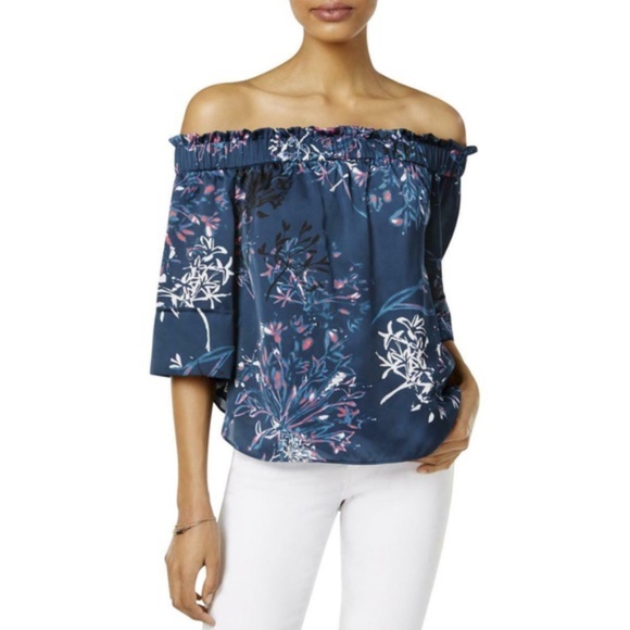 RACHEL Rachel Roy Tops - Rachel Rachel Roy Off The Shoulder Floral Top